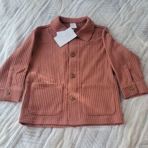 H&M textured blazer  18-2t NWT